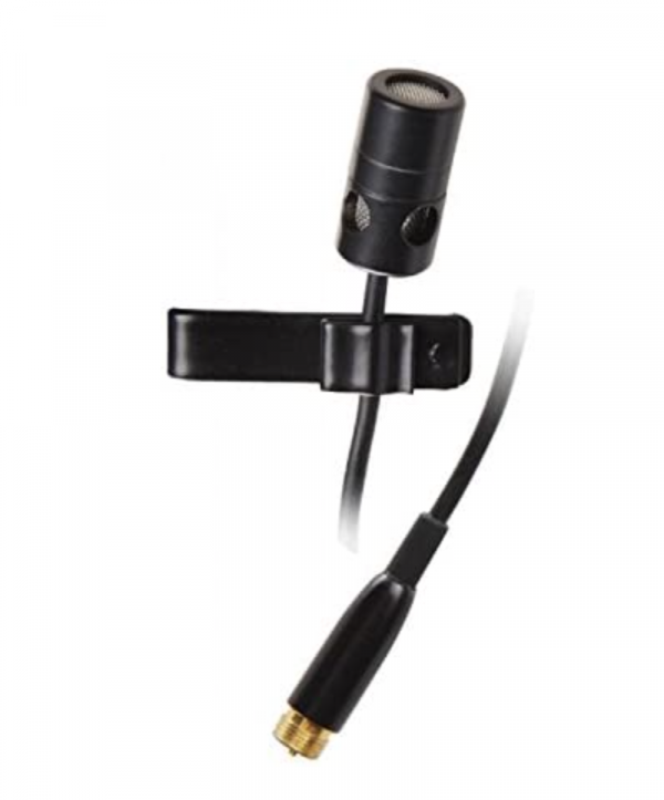 PROEL EIKON LCH370 - Microfono lavalier cardioide adatto per uso su palco, riprese televisive, conferenze, Nero