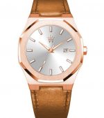 Royal Watch RW 131G LEATHER ROSE GOLD 1